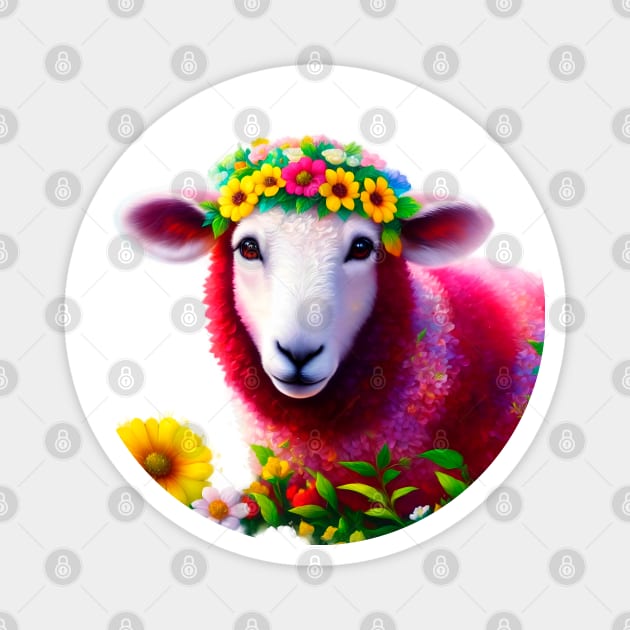 The Cutest Sheep Magnet by AtypicalWorld